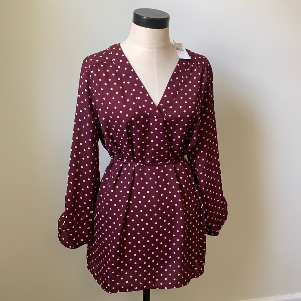 Polka Dot Top NWT